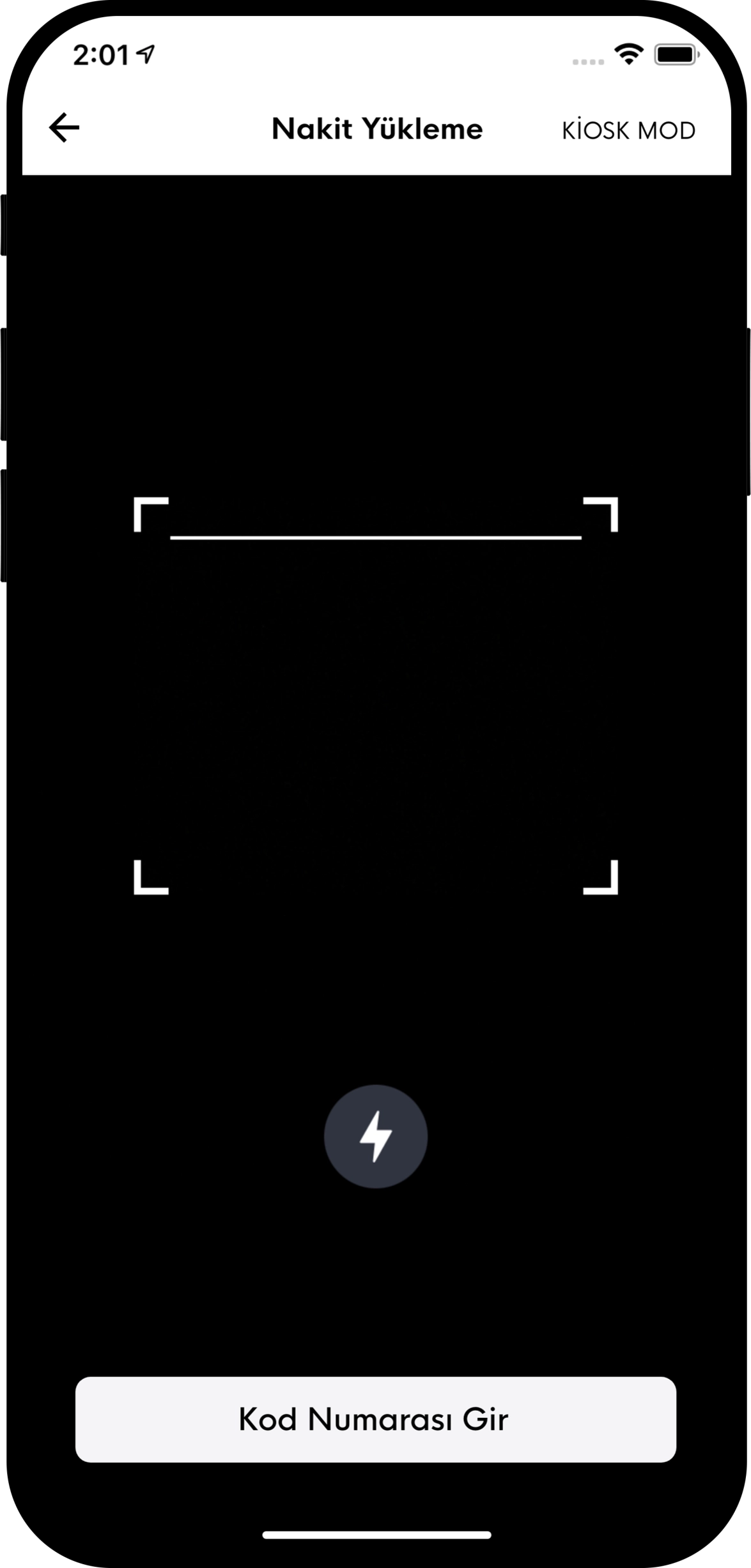 QR kod okutun veya numarayı girin